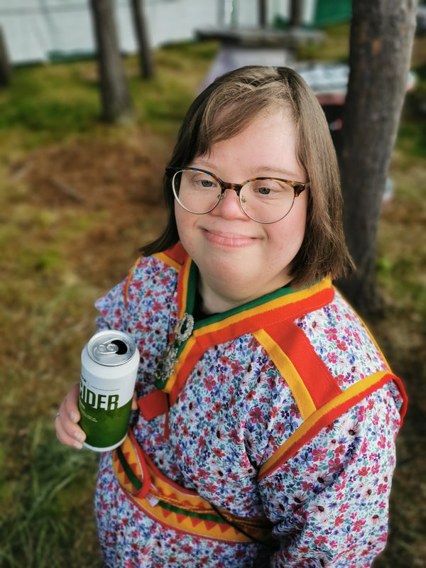 Lillesøster på Riddu riddu.