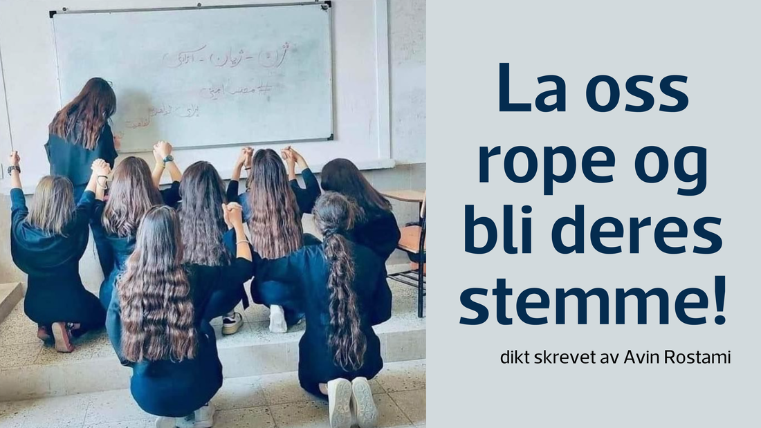 Avin Rostami deler dette bildet på Insta-kontoen sin og skriver "for the brave girls that demands liberty".